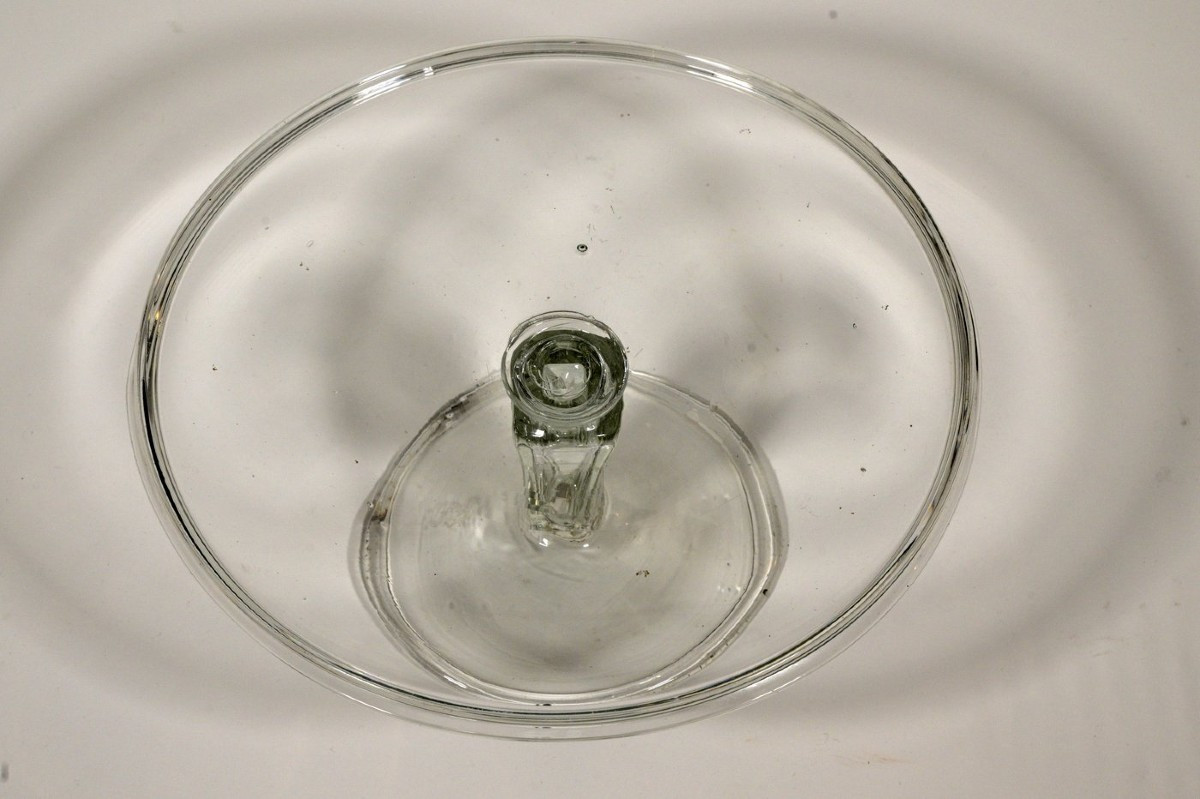 Pair Of 18th Century Glass Trays-photo-1