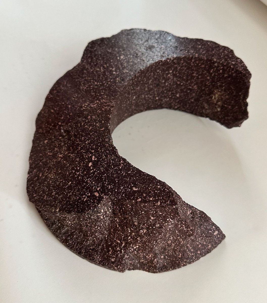 Egyptian Porphyry Element From The Roman Period-photo-2
