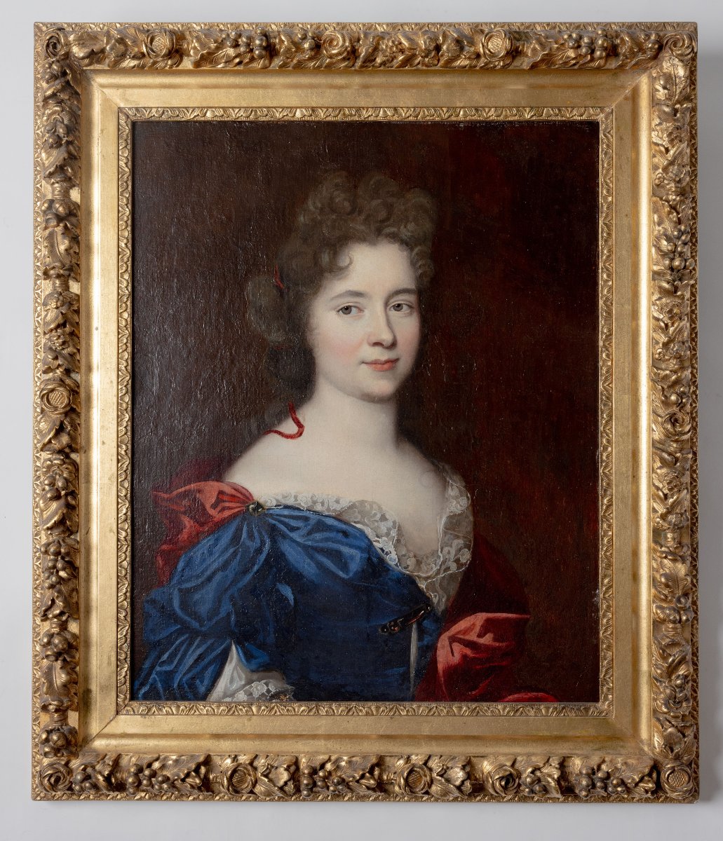 Portrait Of A Young Woman, Studio Of Alexis Simon Belle, Ca. 1710–1720