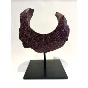 Egyptian Porphyry Element From The Roman Period