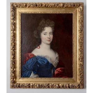 Portrait Of A Young Woman, Studio Of Alexis Simon Belle, Ca. 1710–1720