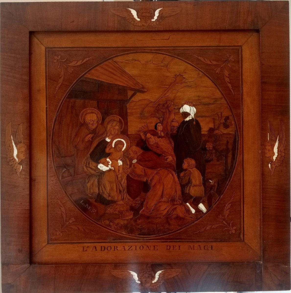 Luigi Mascheroni's Lombard Inlaid Panel-photo-6