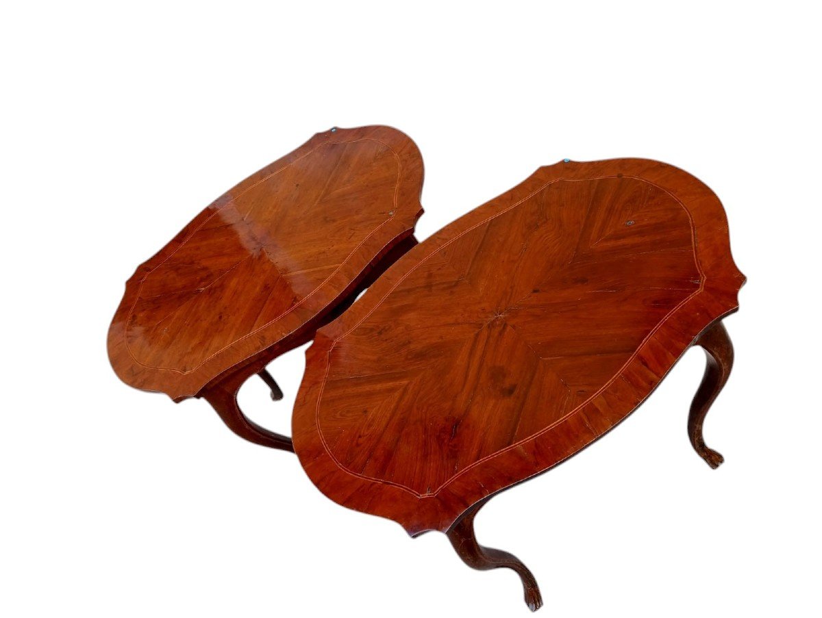 Paire De Tables Basses -photo-3