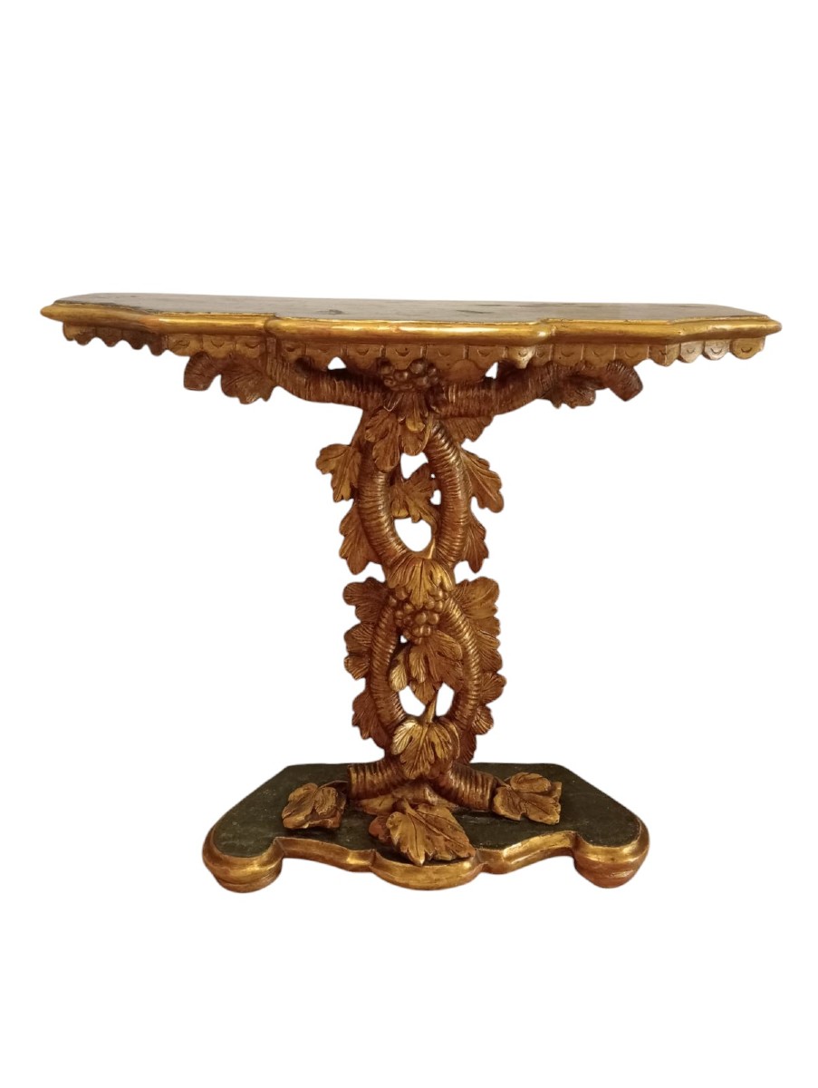 17th Century Golden Console