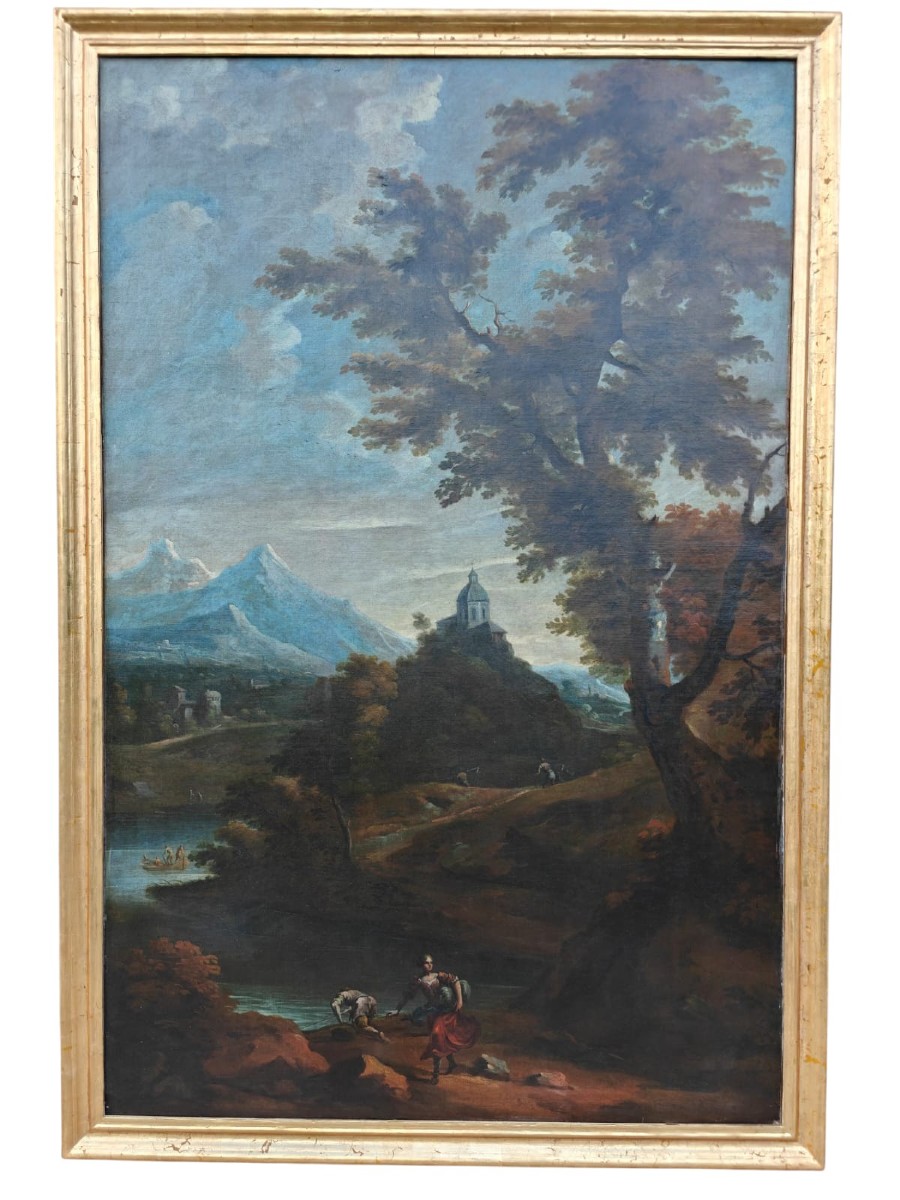 Landscape By Scipione Cignaroli