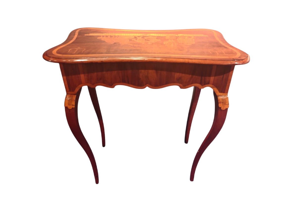 Louis XV Side Table-photo-1