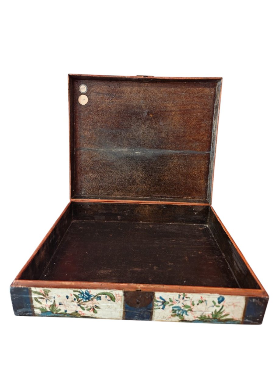Coffret laqué du XVIIIe siècle-photo-3