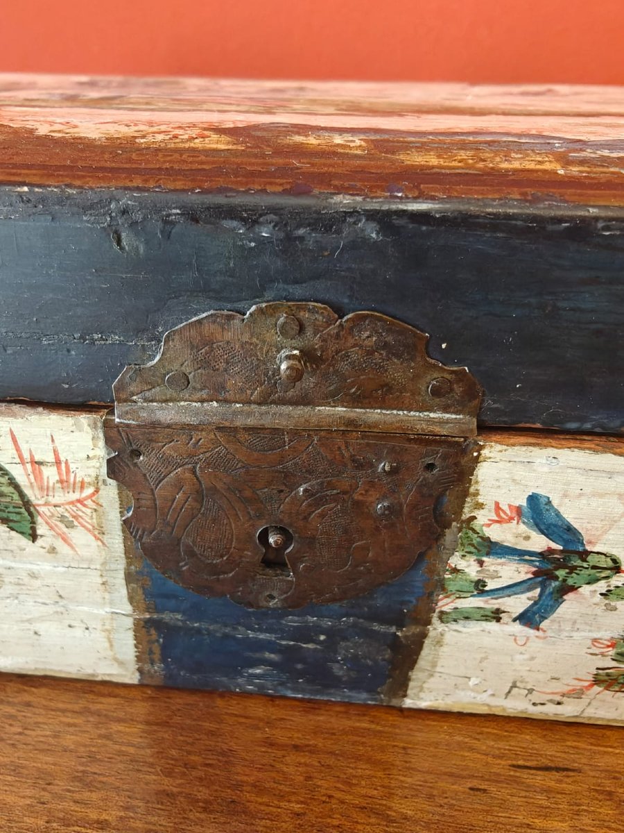 Coffret laqué du XVIIIe siècle-photo-7