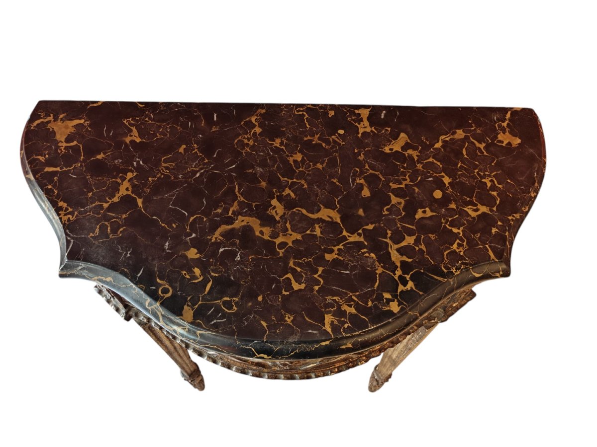 Paire de consoles néoclassiques-photo-1