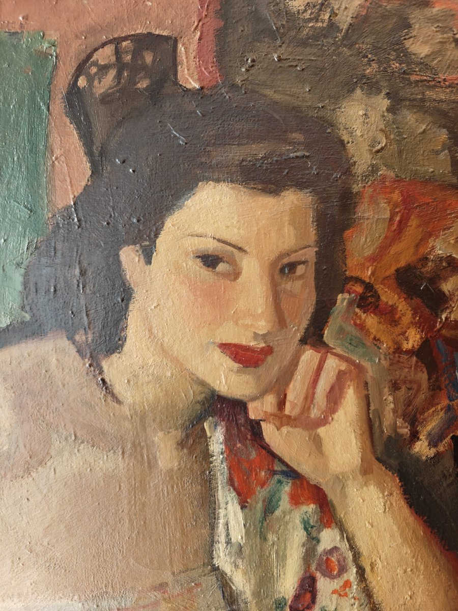 Figure de femme - Luciano Ricchetti 1949-photo-1