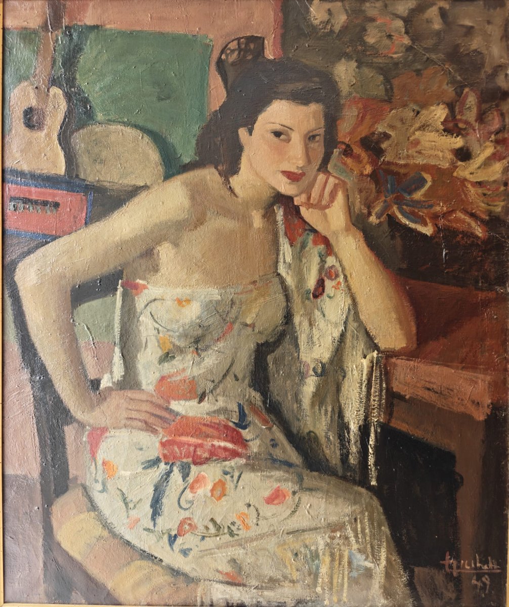 Figure de femme - Luciano Ricchetti 1949