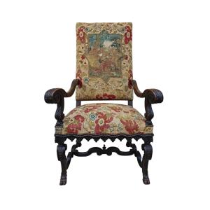 Fauteuil milanais Louis XIV
