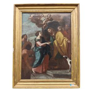 Visitation - rencontre entre la Vierge et Sainte Élisabeth