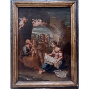 Rest During The Flight To Egypt