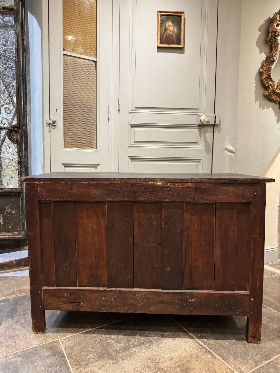18th Century Chest Of Drawers Called “parisienne” Louis XIV Style -photo-7