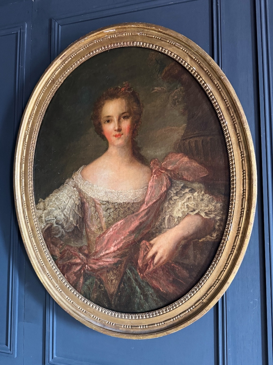 Portrait de la fin du XIXe siècle d'une jeune femme élégante dans son cadre-photo-4