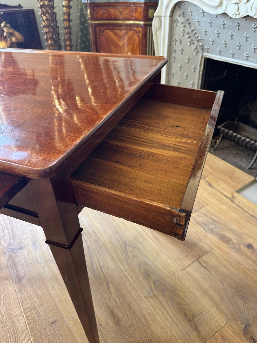 18th Century Mahogany Writing Table -photo-3