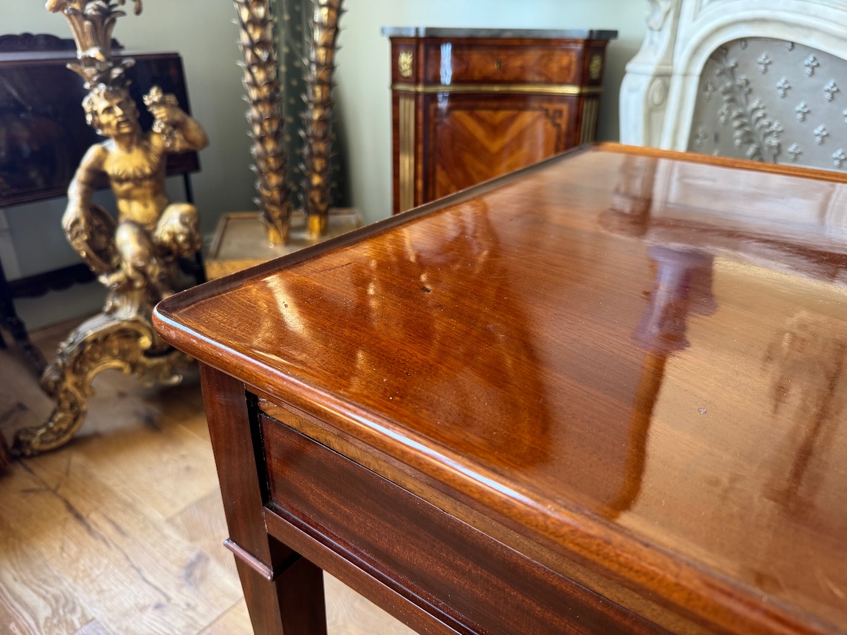 18th-century Mahogany Writing Desk -photo-4