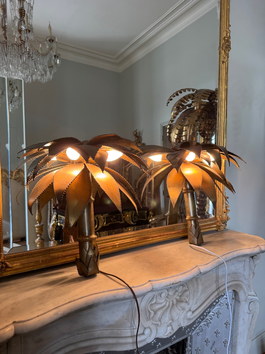 Pair Of Wall Sconces By Jansen From The 1970s—20th Century-photo-3