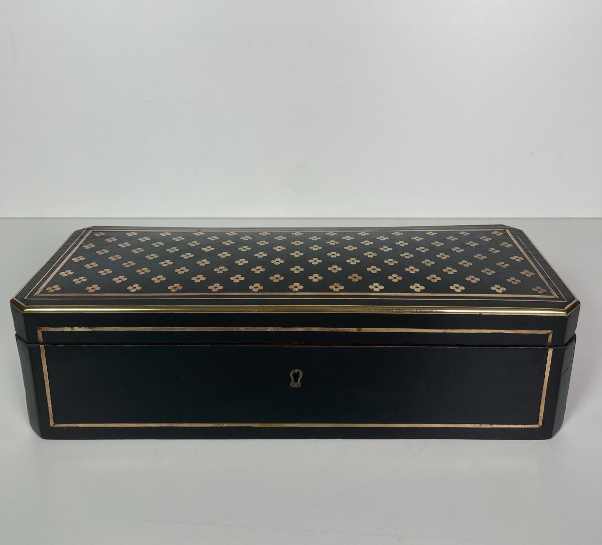 Inlaid Box With The Queen Of Napoleon III - Nineteenth-photo-4