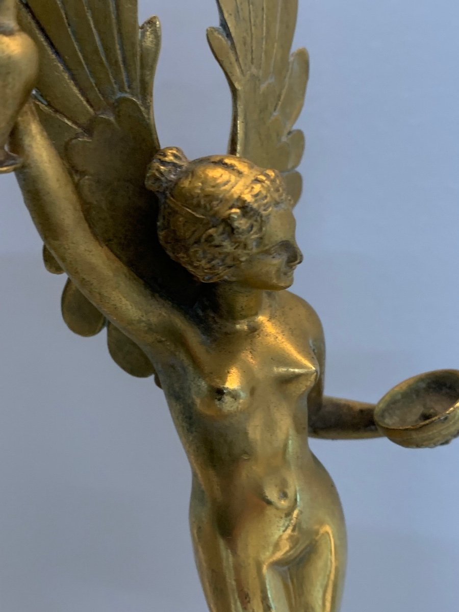 Bronze Hébé Napoleon III Period Fonte Siot-photo-2
