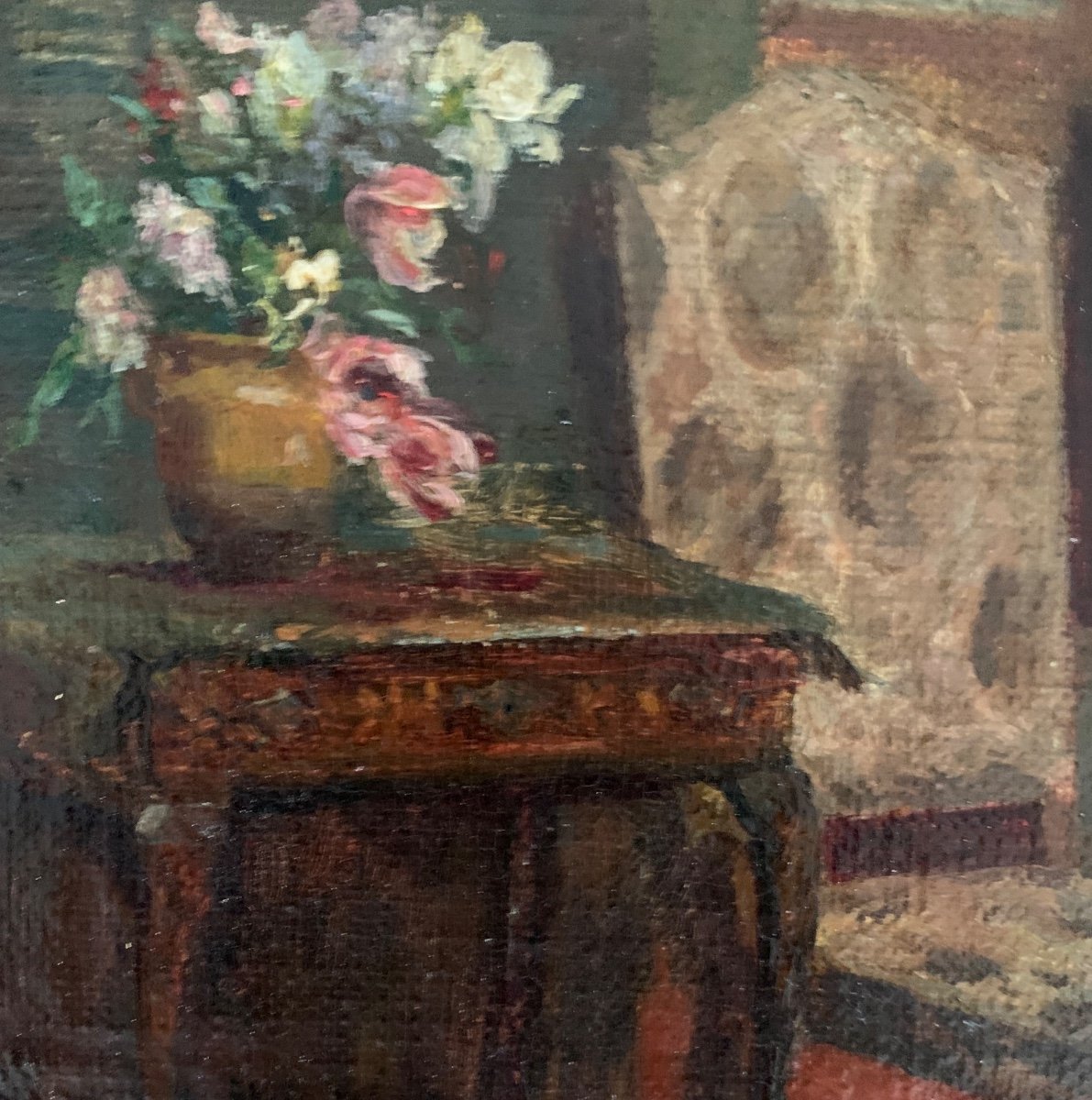 Scène D’intérieur De Marie Berthe De La Baume-photo-1