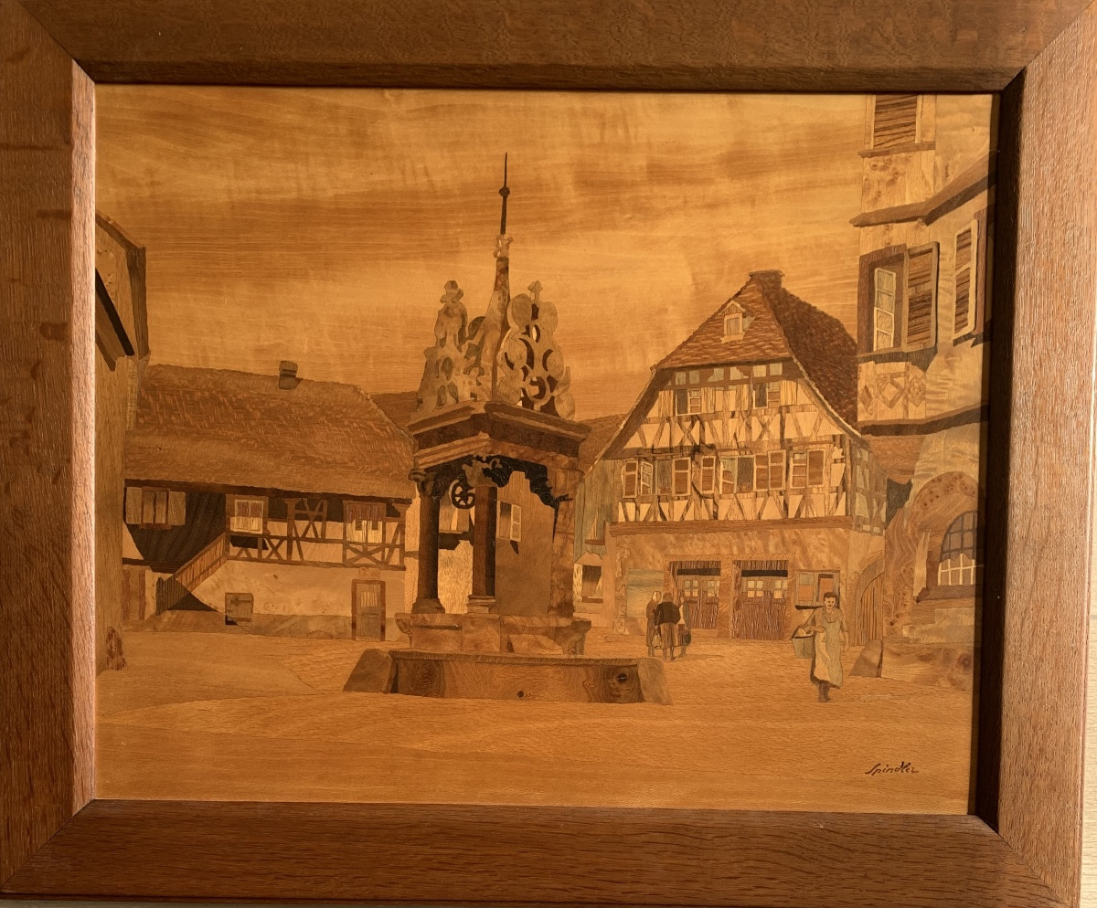 L’alsace Par Charles Spindler Puits à Six Seaux (bœrsch)