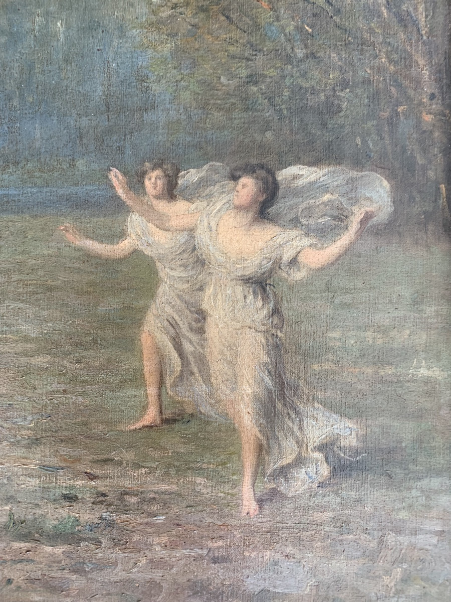 Ballet Of Nymphs By Emile Louis Foubert-photo-3