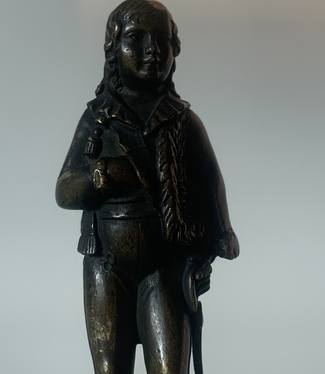 Maréchal Murat en hussard, bronze époque 19eme-photo-4