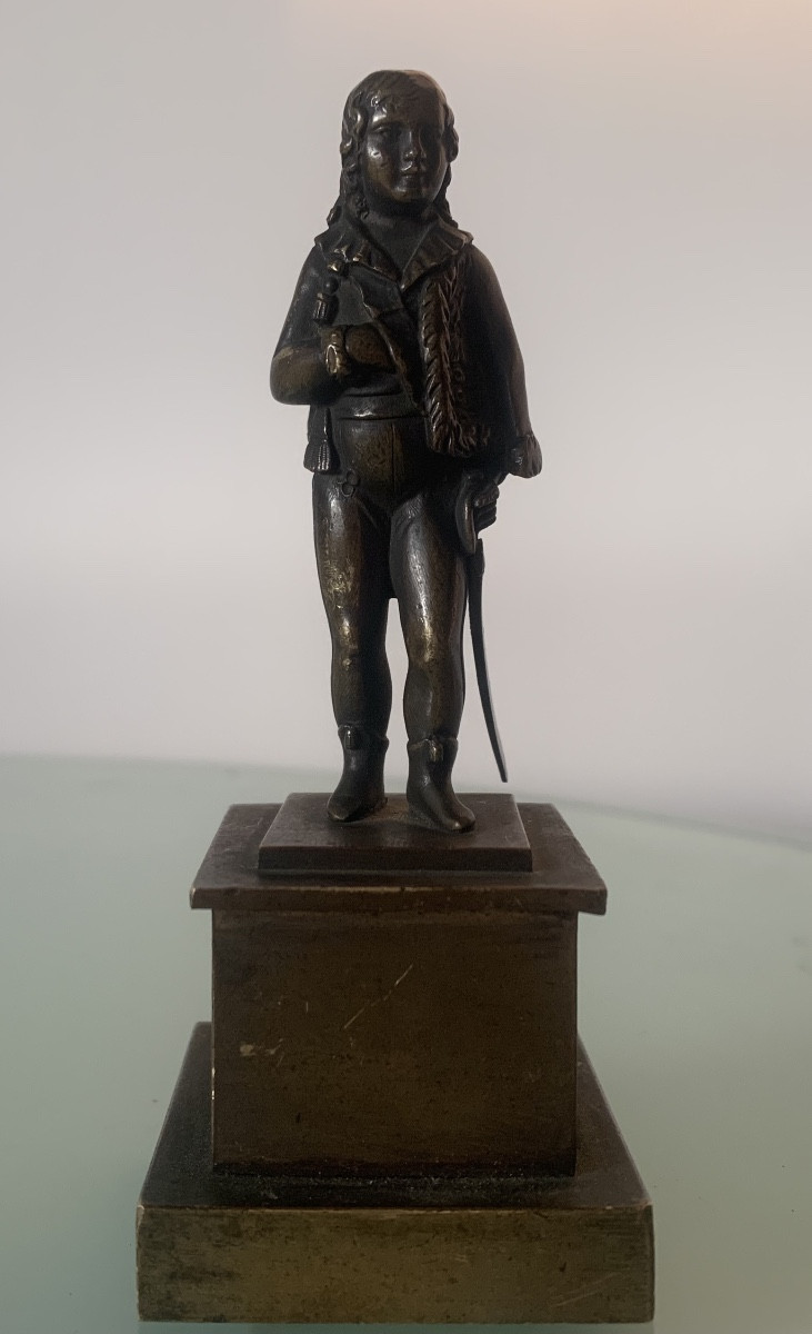 Maréchal Murat en hussard, bronze époque 19eme-photo-1