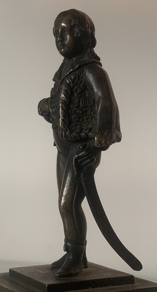 Maréchal Murat en hussard, bronze époque 19eme-photo-3