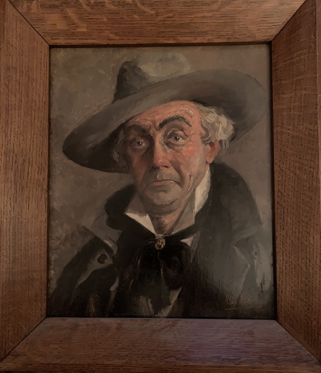 Portrait d’artiste par Max Moreau