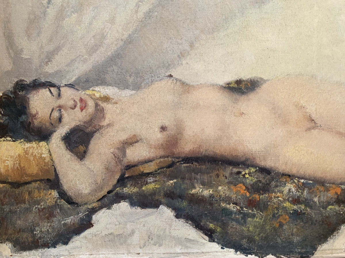 Nu par Georges Pierre Guinegault (1893 – 1952)-photo-2