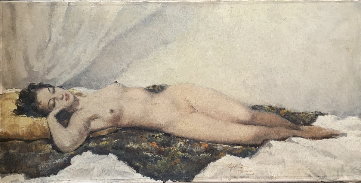 Nu par Georges Pierre Guinegault (1893 – 1952)