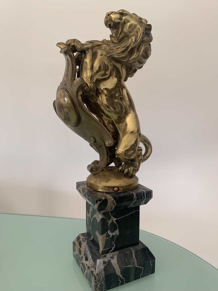 Gilded Bronze Staircase Knob.
