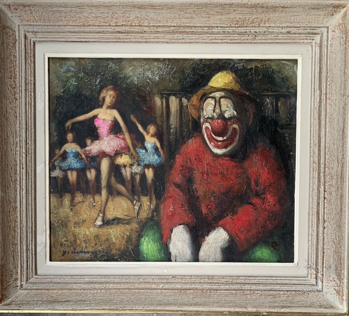The Clown And The Dancers 