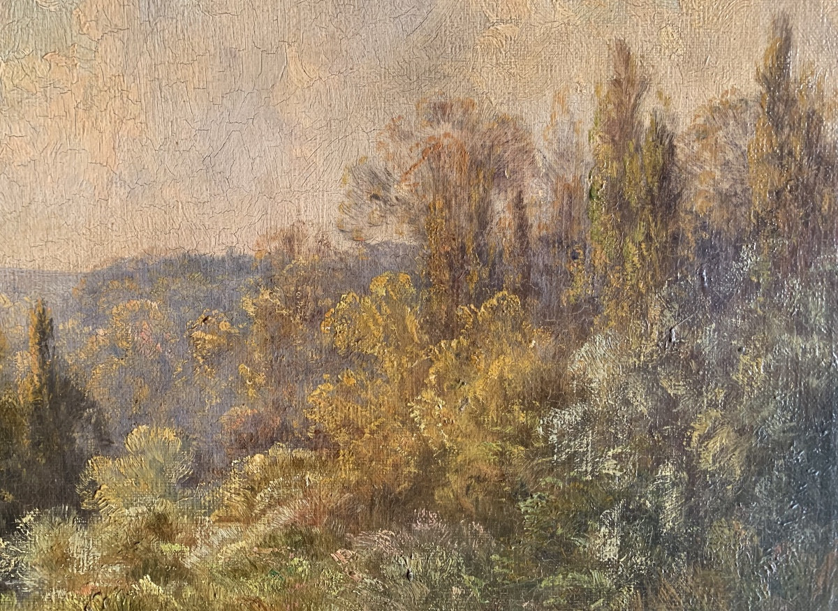 Landscape Of The Creuse By Pierre Ballue, Large Format -photo-2