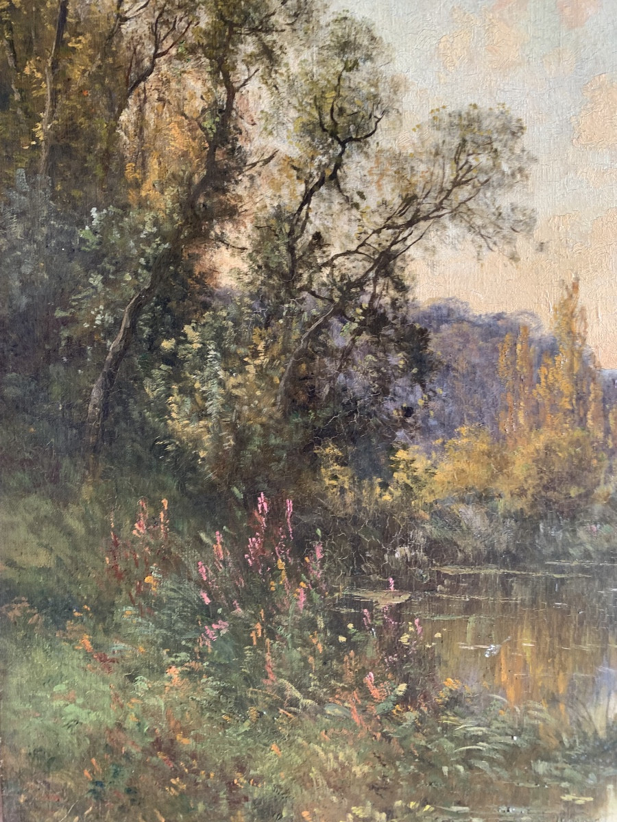 Landscape Of The Creuse By Pierre Ballue, Large Format -photo-3