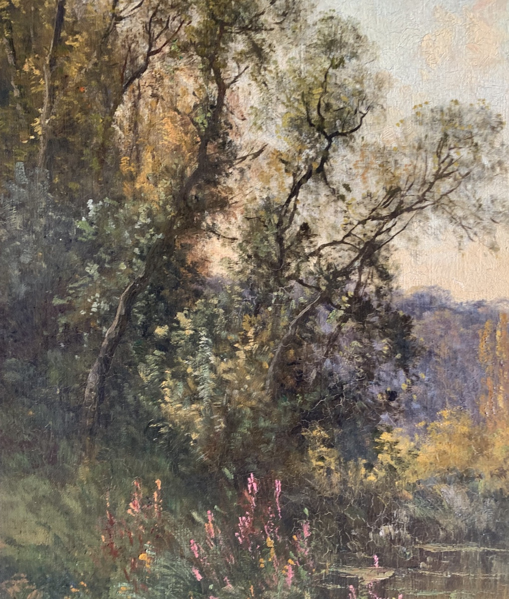 Landscape Of The Creuse By Pierre Ballue, Large Format -photo-2