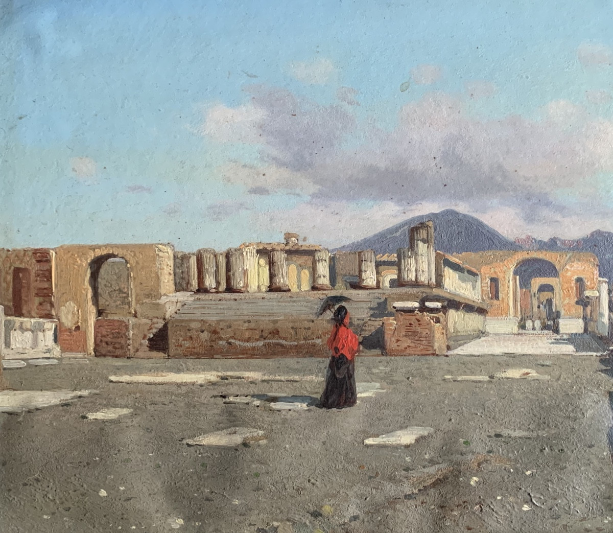  École du XIXe siècle - . Pompéi -photo-3