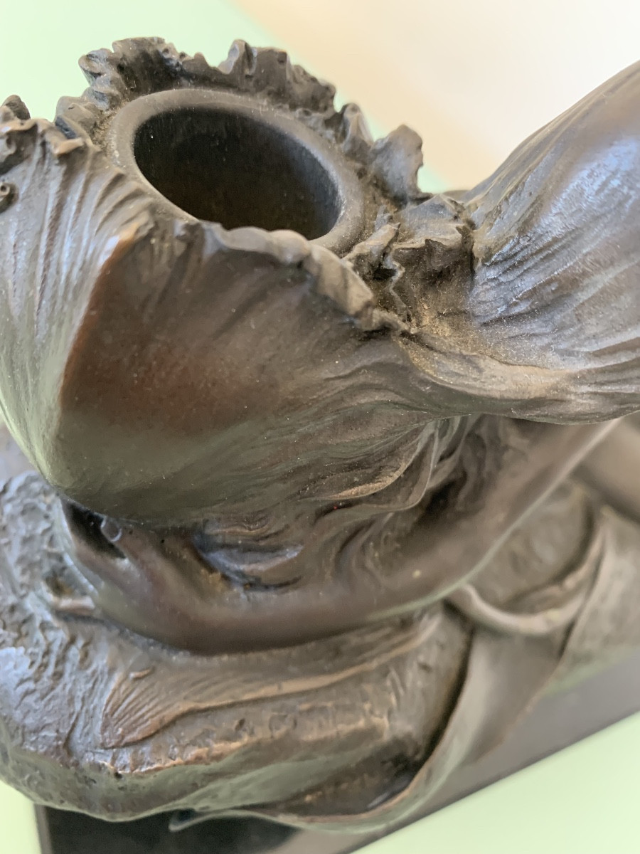 Bronze Of The Woman With The Water Lily By Milo-photo-1