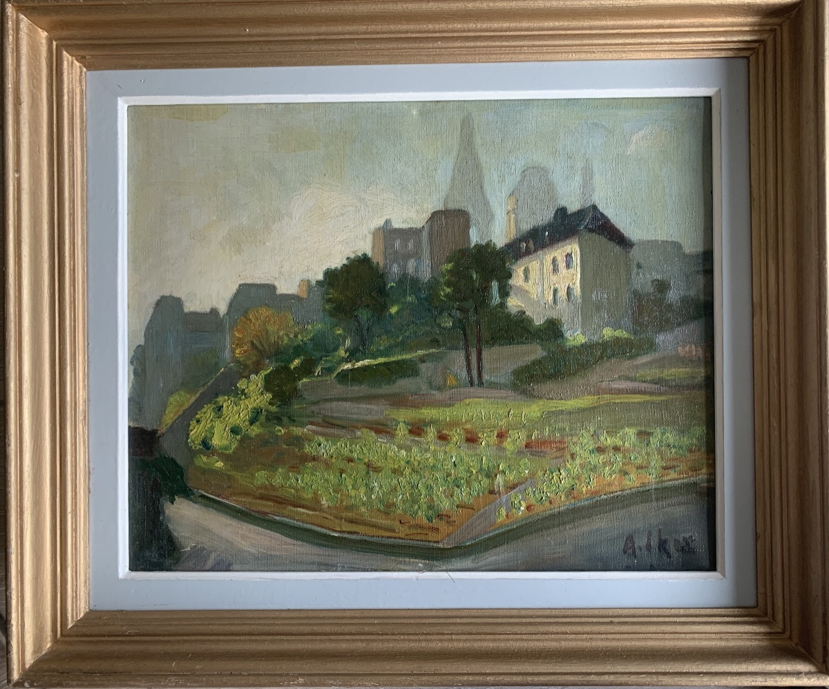 École de Paris Montmartre les vignes par Alphie  Iker
