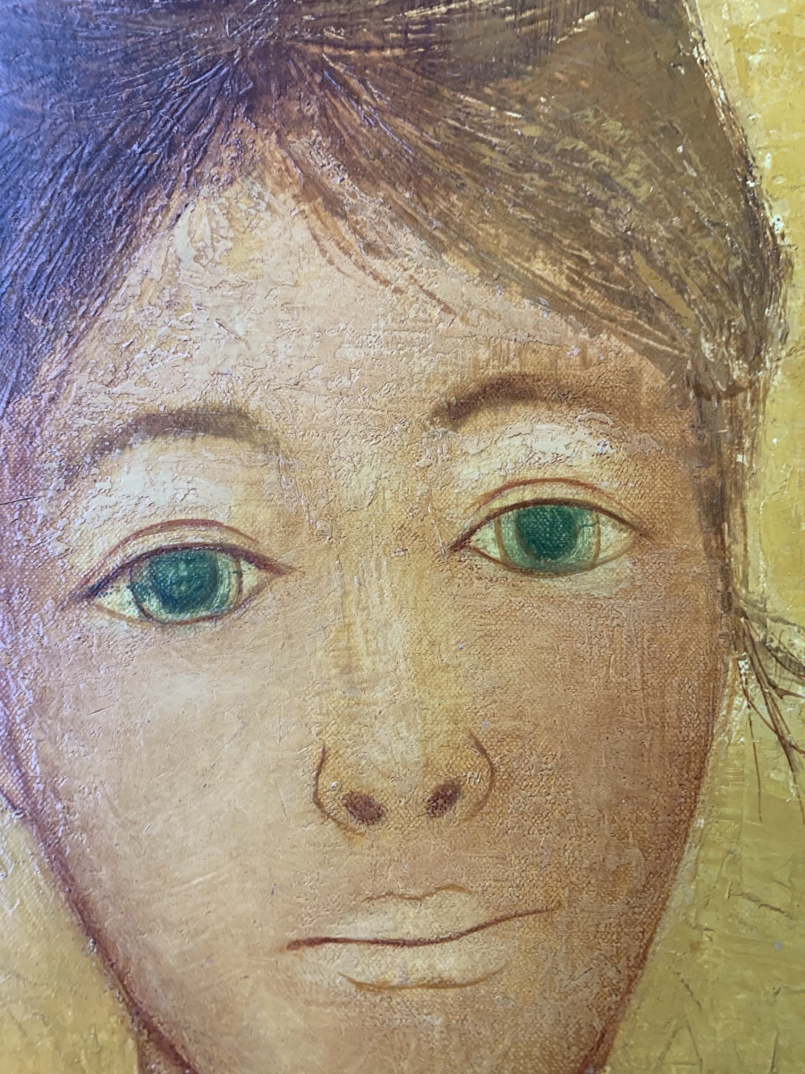 Portrait de jeune femme par Albert Deman-photo-3