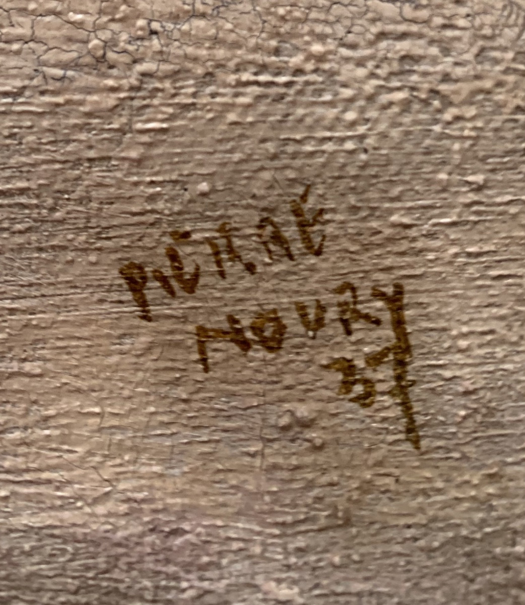 Trouville Beach, 1937, By Pierre Noury-photo-3