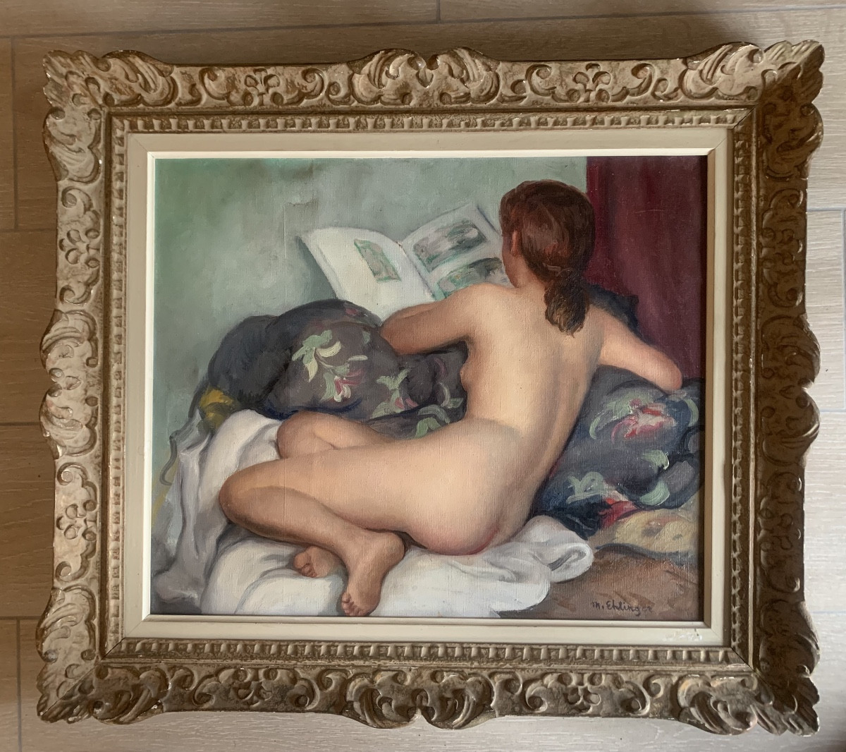 Lecture nu par Maurice Ehlinger 