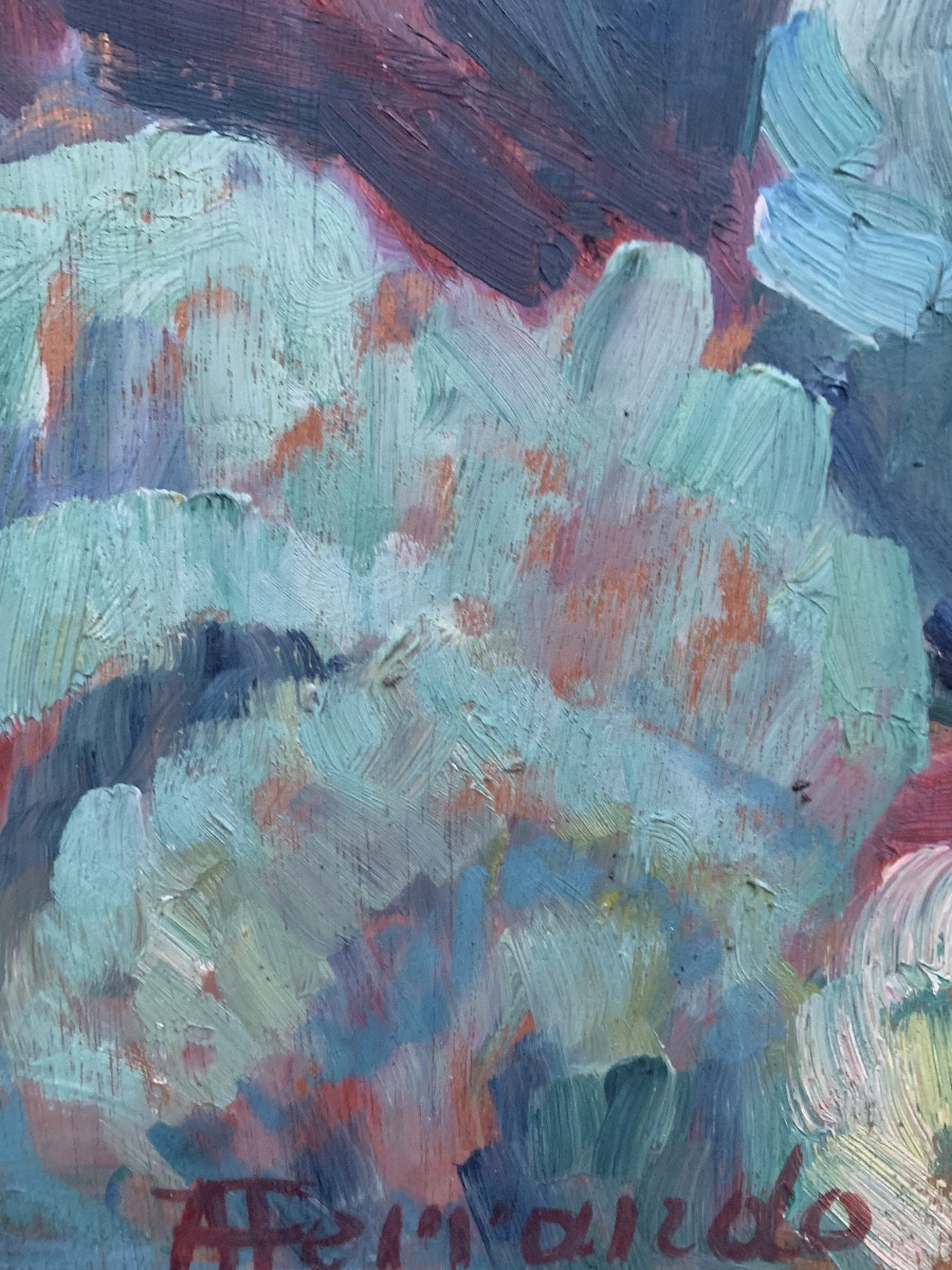 La baie d’Oran  par Augustin FERRANDO grand format -photo-2