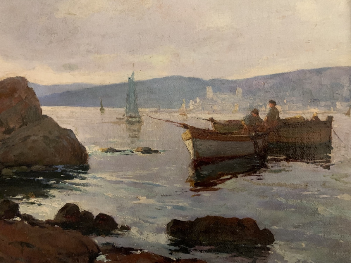 Cannes le rocher de la réserve par Fernand Desaire-photo-3