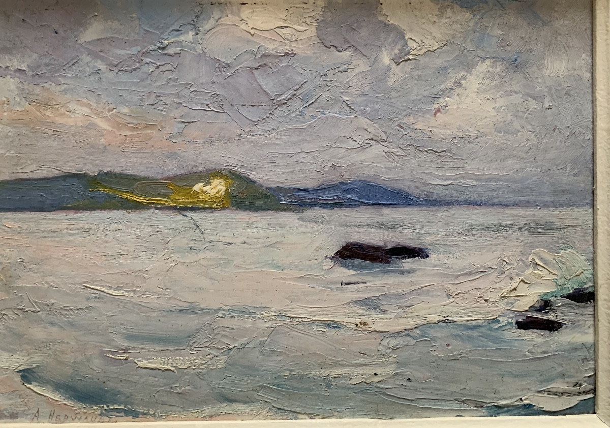 André Herviault, Africa, Conakry, Painter From Nantes -photo-3