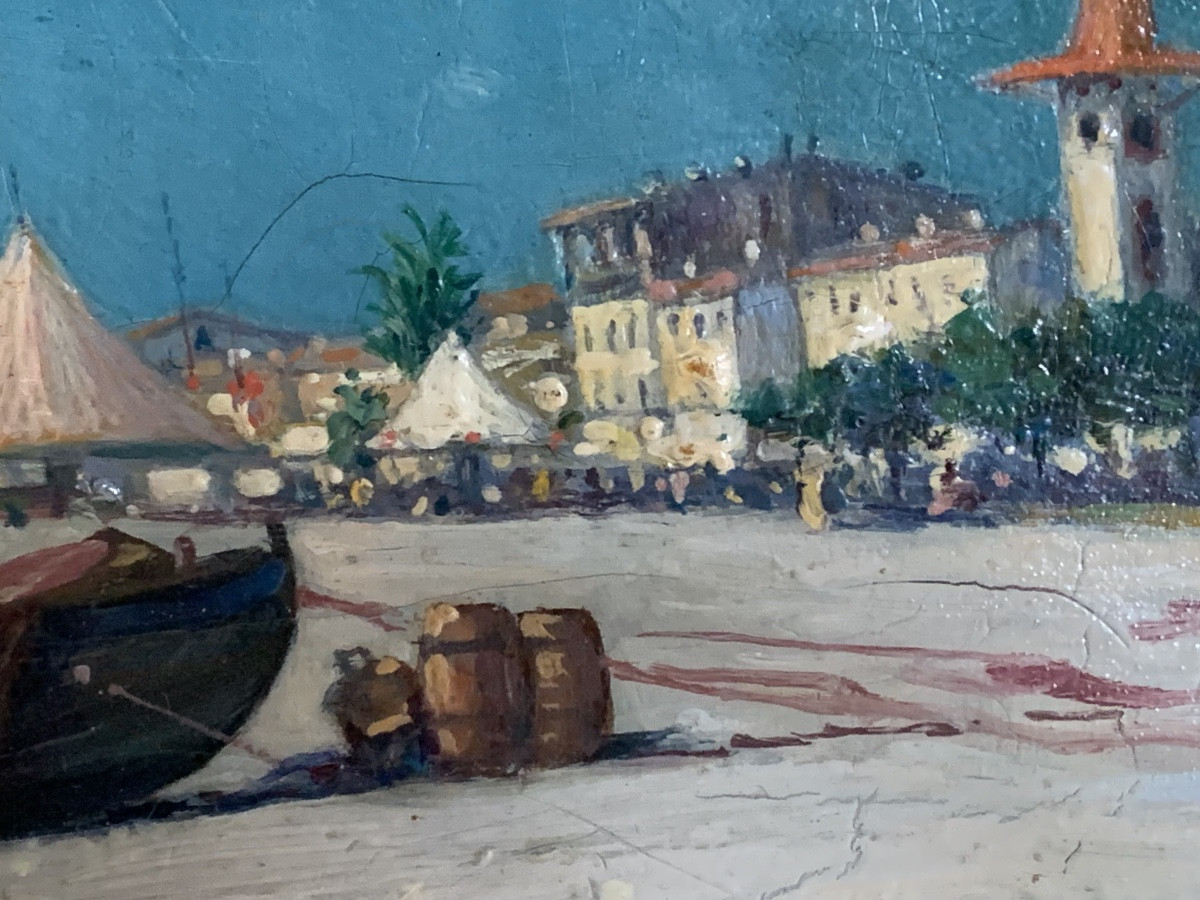 1921 Cagnes sur Mer par Léon HINGRE , Nice Antibes -photo-4