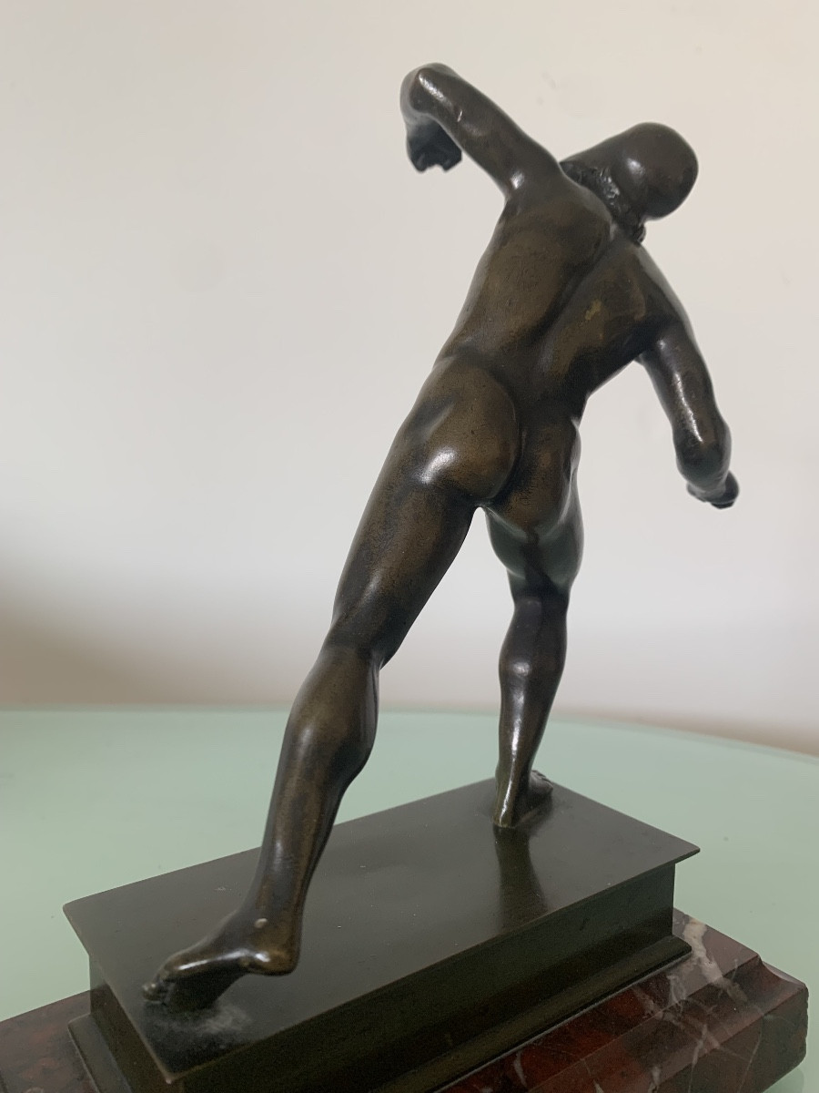 Bronze Helmeted Greek Warrior From Antiquity-photo-3